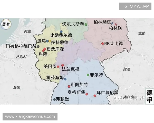 德甲南北分区球队分布图与风格对比